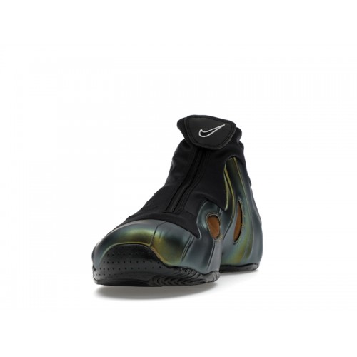 Кроссы Nike Air Flightposite Metallic Gold (2024) - мужская сетка размеров