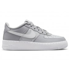 Подростковые Nike Air Force 1 Wolf Grey Pure Platinum White (GS)