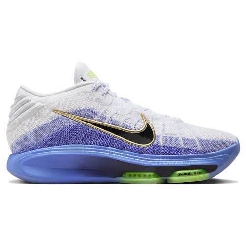 Кроссы Nike Air Zoom GT Hustle 3 White Royal Pulse - мужская сетка размеров