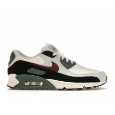 Кроссовки Nike Air Max 90 Burgundy Crush Vintage Green