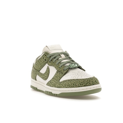 Кроссы Nike Dunk Low Safari Oil Green (W) - женская сетка размеров