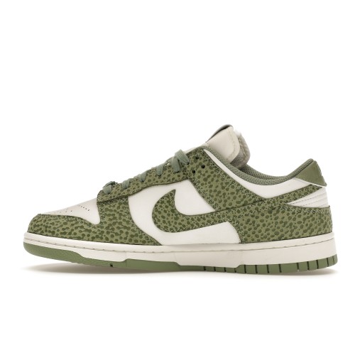 Кроссы Nike Dunk Low Safari Oil Green (W) - женская сетка размеров