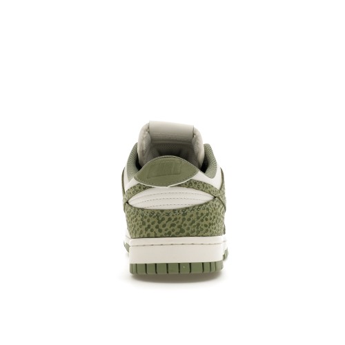 Кроссы Nike Dunk Low Safari Oil Green (W) - женская сетка размеров