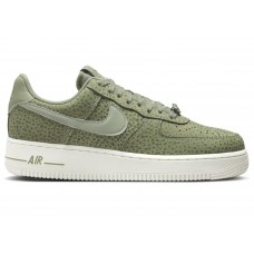 Женские кроссовки Nike Air Force 1 Low 07 PRM Safari Oil Green (W)