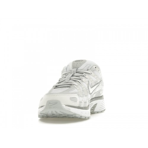 Кроссы Nike P-6000 Summit White Pure Platinum (W) - женская сетка размеров