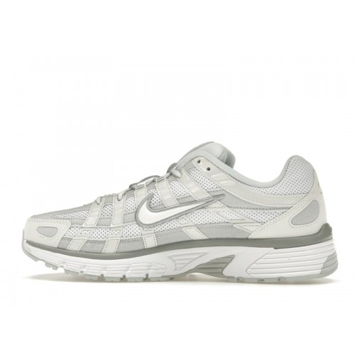 Кроссы Nike P-6000 Summit White Pure Platinum (W) - женская сетка размеров