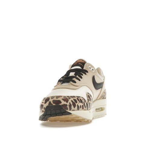 Кроссы Nike Air Max 1 87 Sesame Leopard (W) - женская сетка размеров
