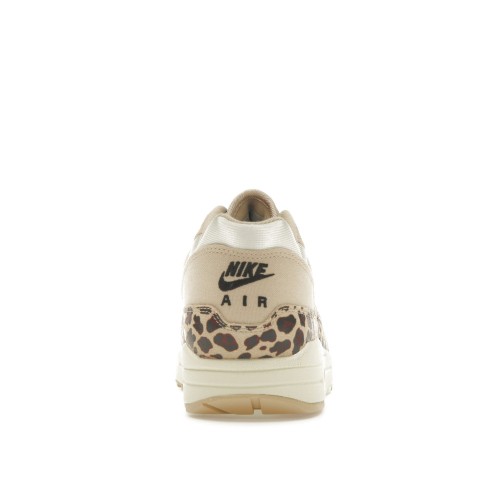 Кроссы Nike Air Max 1 87 Sesame Leopard (W) - женская сетка размеров