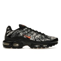 Кроссовки Nike Air Max Plus Camo Black Safety Orange