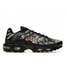 Кроссовки Nike Air Max Plus Camo Black Safety Orange
