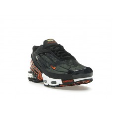 Nike Air Max Plus 3 Camo Medium Olive Safety Orange