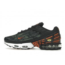 Nike Air Max Plus 3 Camo Medium Olive Safety Orange