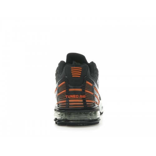Nike Air Max Plus 3 Black Safety Orange Camo - мужская сетка размеров