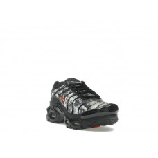 Подростковые Nike Air Max Plus Black Orange Camo (GS)