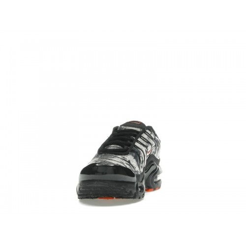 Nike Air Max Plus GS Black Orange Camo - подростковая сетка размеров