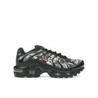 Подростковые Nike Air Max Plus Black Orange Camo (GS)