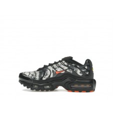 Подростковые Nike Air Max Plus Black Orange Camo (GS)
