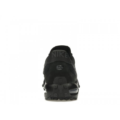 Кроссы Nike Air Max Waffle Racer SP Black Anthracite - мужская сетка размеров