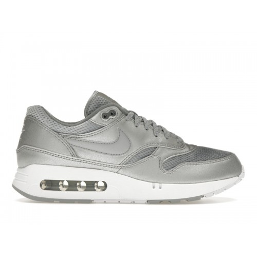 Кроссы Nike Air Max 1 86 Metallic Silver Cool Grey - мужская сетка размеров