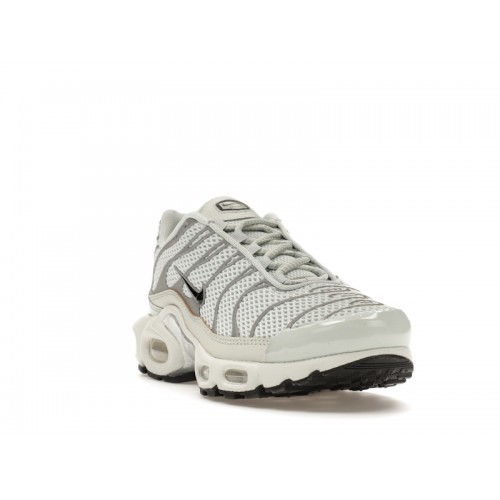 Кроссы Nike Air Max Plus Light Silver (W) - женская сетка размеров