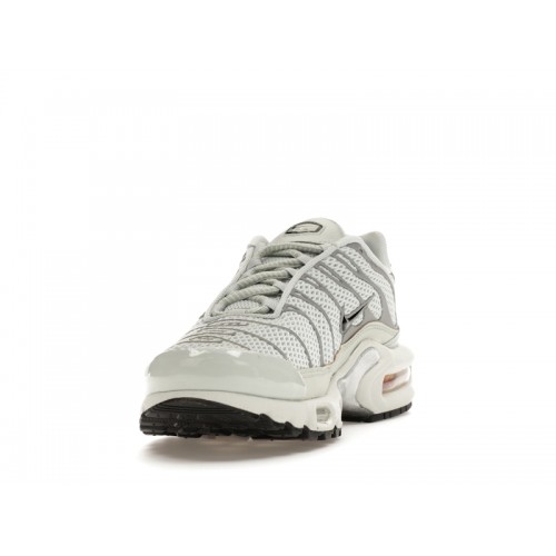 Кроссы Nike Air Max Plus Light Silver (W) - женская сетка размеров