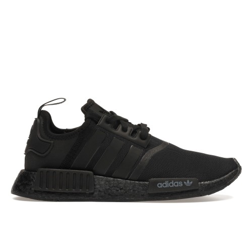 Кроссы adidas NMD R1 Triple Black (2019/2020) - мужская сетка размеров