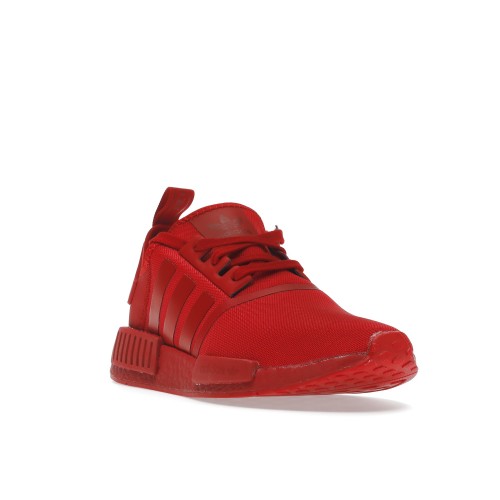 Кроссы adidas NMD R1 Scarlet - мужская сетка размеров