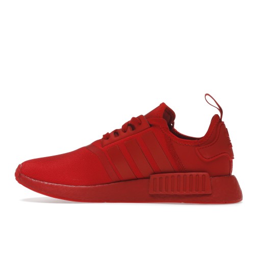 Кроссы adidas NMD R1 Scarlet - мужская сетка размеров