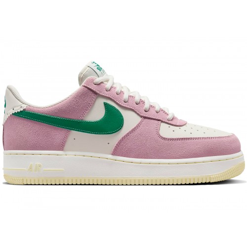 Кроссы Nike Air Force 1 Low 07 LV8 Medium Soft Pink Malachite - мужская сетка размеров