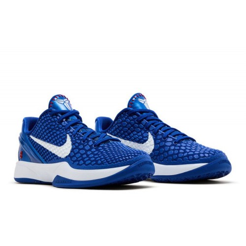 Nike Zoom Kobe 6 GS Dodgers - подростковая сетка размеров