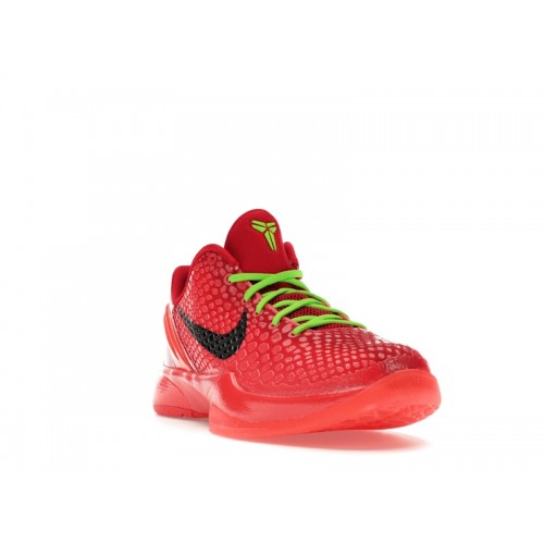 Кроссы Nike Kobe 6 Protro Reverse Grinch (GS) - подростковая сетка размеров