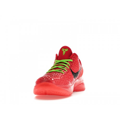 Кроссы Nike Kobe 6 Protro Reverse Grinch (GS) - подростковая сетка размеров