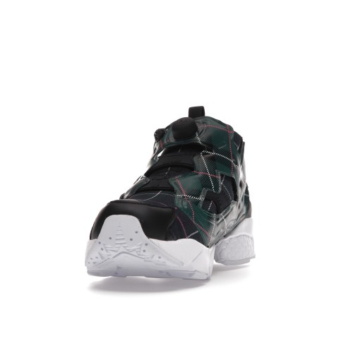 Кроссы Reebok Instapump Fury Opening Ceremony Plaid Green - мужская сетка размеров