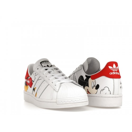 adidas Superstar Mickey Mouse - мужская сетка размеров