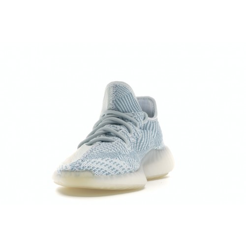 Кроссы adidas Yeezy Boost 350 V2 Cloud White (Non-Reflective) - мужская сетка размеров