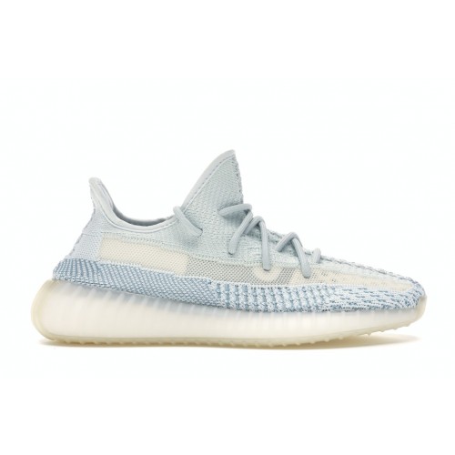 Кроссы adidas Yeezy Boost 350 V2 Cloud White (Non-Reflective) - мужская сетка размеров