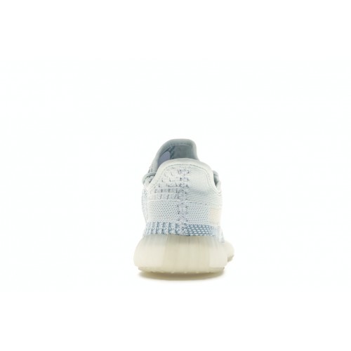 Кроссы adidas Yeezy Boost 350 V2 Cloud White (Kids) - детская сетка размеров