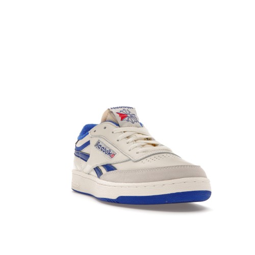 Кроссы Reebok Club C Revenge Vintage Vintage Chalk Collegiate Royal - мужская сетка размеров