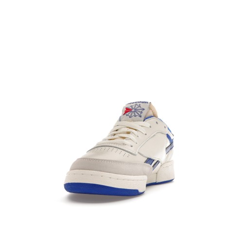 Кроссы Reebok Club C Revenge Vintage Vintage Chalk Collegiate Royal - мужская сетка размеров