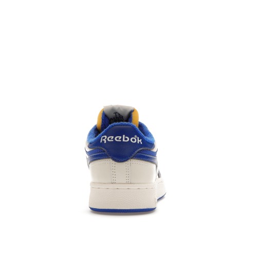 Кроссы Reebok Club C Revenge Vintage Vintage Chalk Collegiate Royal - мужская сетка размеров