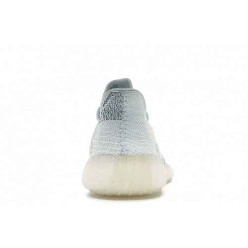 Кроссы adidas Yeezy Boost 350 V2 Cloud White (Reflective) - мужская сетка размеров