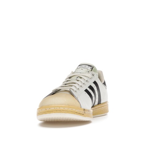 Кроссы adidas Stan Smith Superstar White Black - мужская сетка размеров