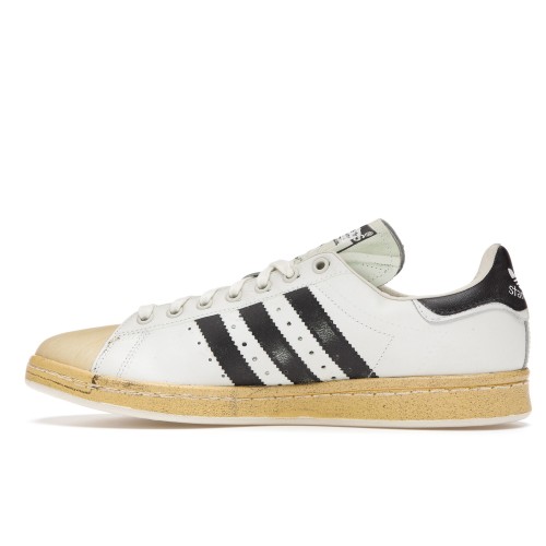 Кроссы adidas Stan Smith Superstar White Black - мужская сетка размеров