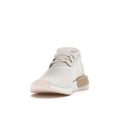 Кроссы adidas NMD R1 Chalk White (W) - женская сетка размеров