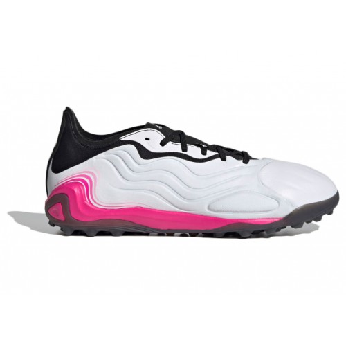 Мужские футбольные бутсы adidas Copa Sense 1 TF White Shock Pink