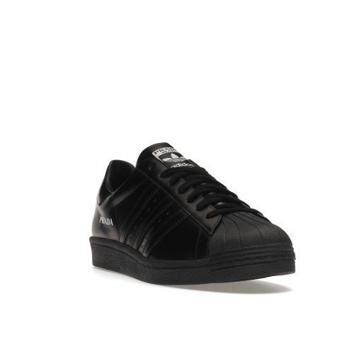 Кроссы adidas Superstar Prada Black - мужская сетка размеров