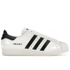 adidas Superstar Prada White Black