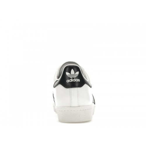 adidas Superstar Prada White Black - мужская сетка размеров
