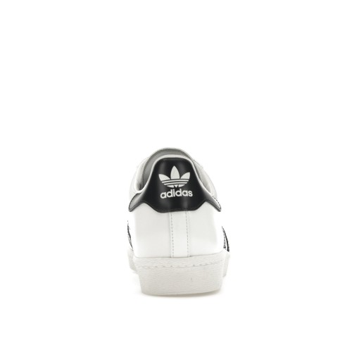 Кроссы adidas Superstar Prada White Black - мужская сетка размеров