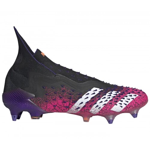 Мужские футбольные бутсы adidas Predator Freak+ SG Black Shock Pink